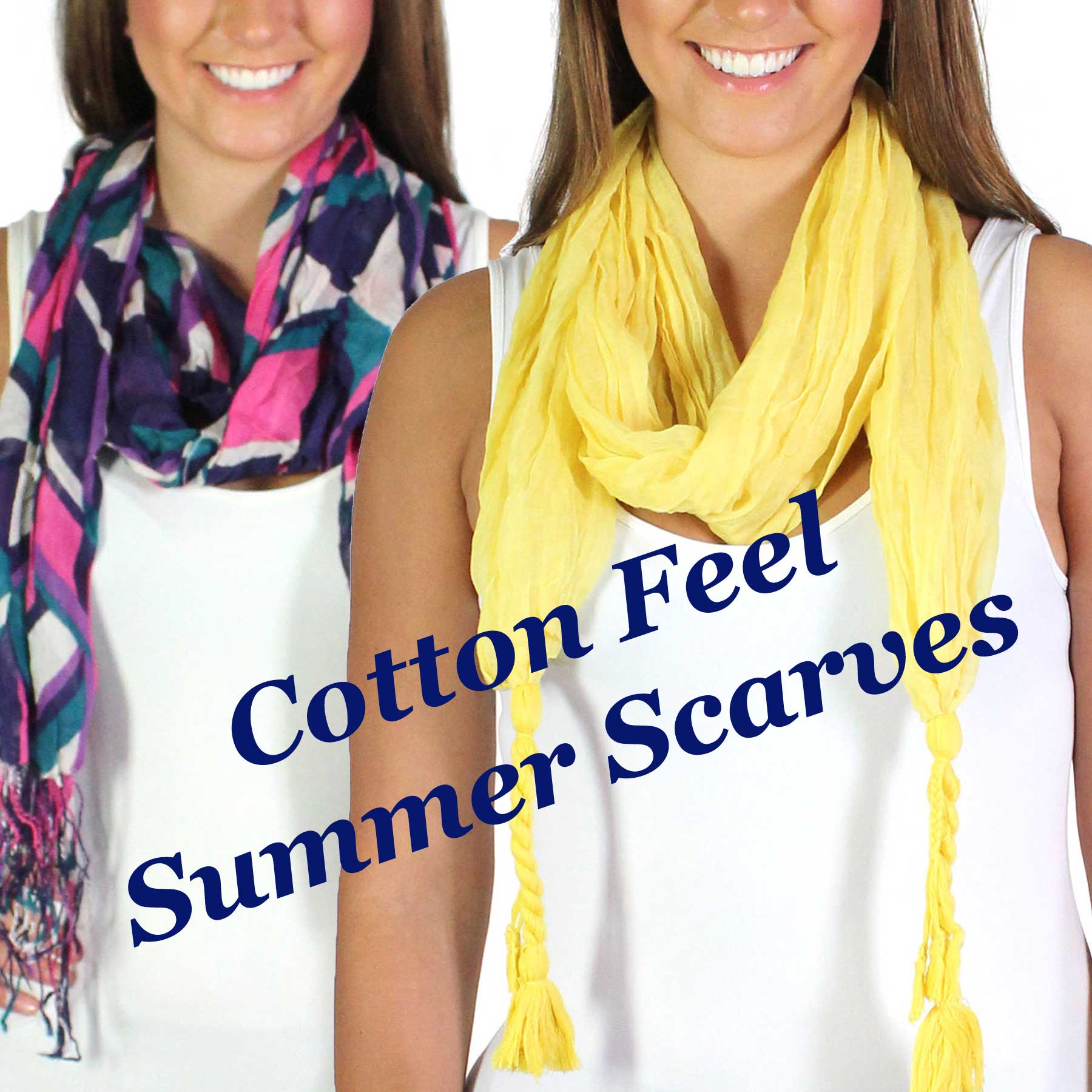 2413 - Lightweight Oblong Scarves 